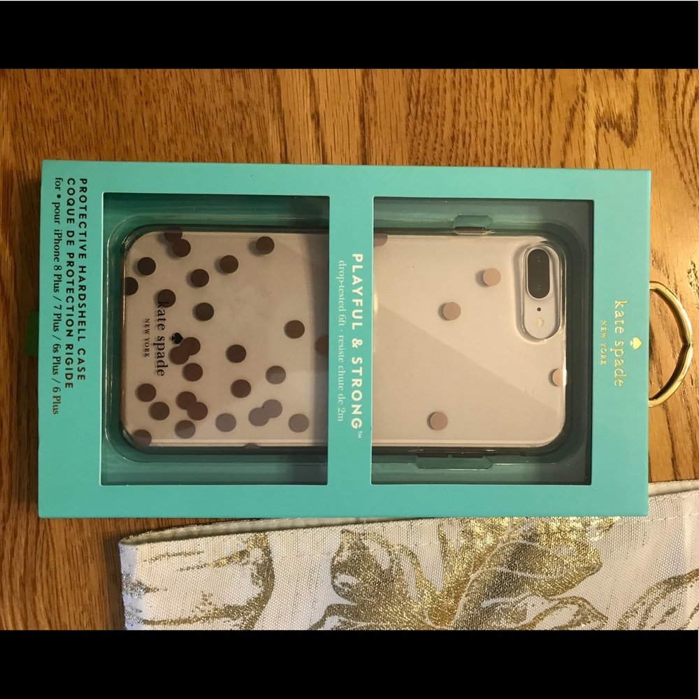 Kate Spade 7/8 Plus phone case EUC!!